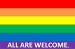 We support the The Welcoming Project and the larger LGBT+ community.